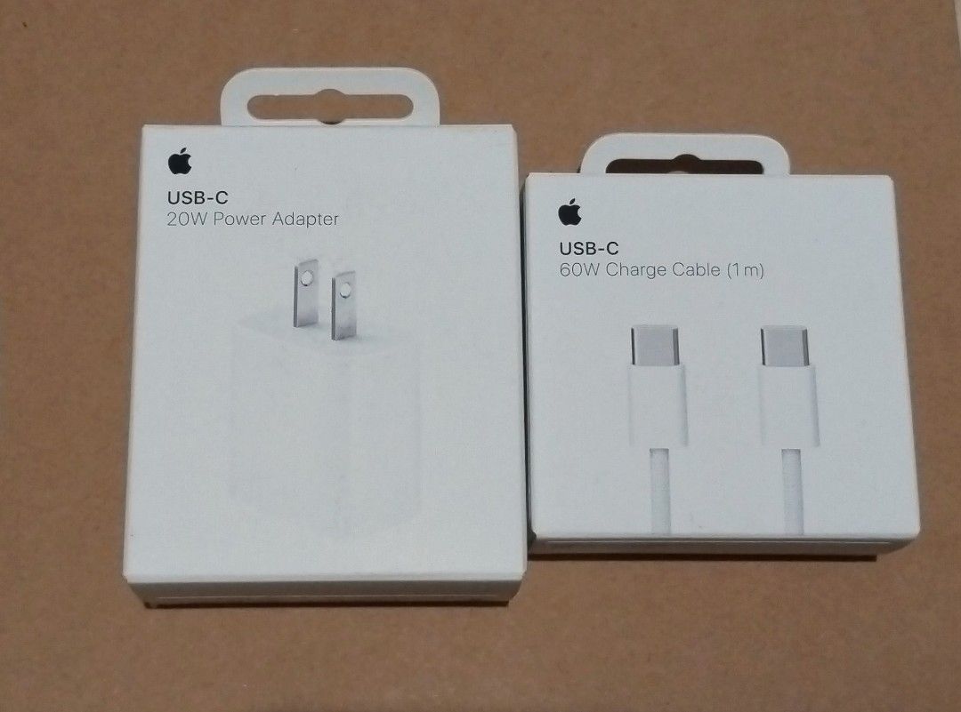 Apple iPad USB-C adapter + 1M woven cable (Category: Chargers & Cables) located in Manila. Submitted by imacarbon_unit (Listing ID 1442441901, Image 1). Description: Hello! selling both the adapter and cable I impulsively bought for a supposed trip. Completely brand new w/ warranty bought at Beyond the Box in Parqal mall. I thought I forgot my charger before my flight, but I didn't. 😭 inclusions: 20W power adapter (can be used for any type C ipa