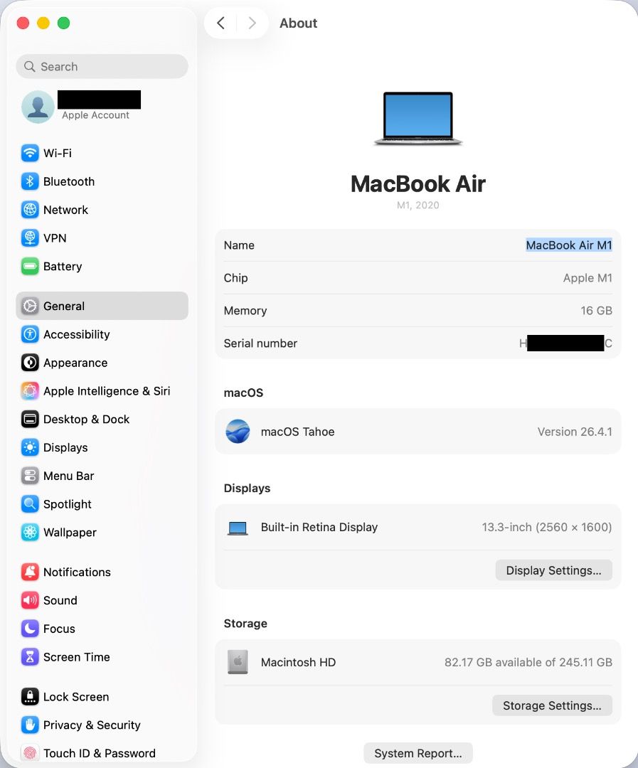 Apple MacBook Air M1 2020475984494949847048