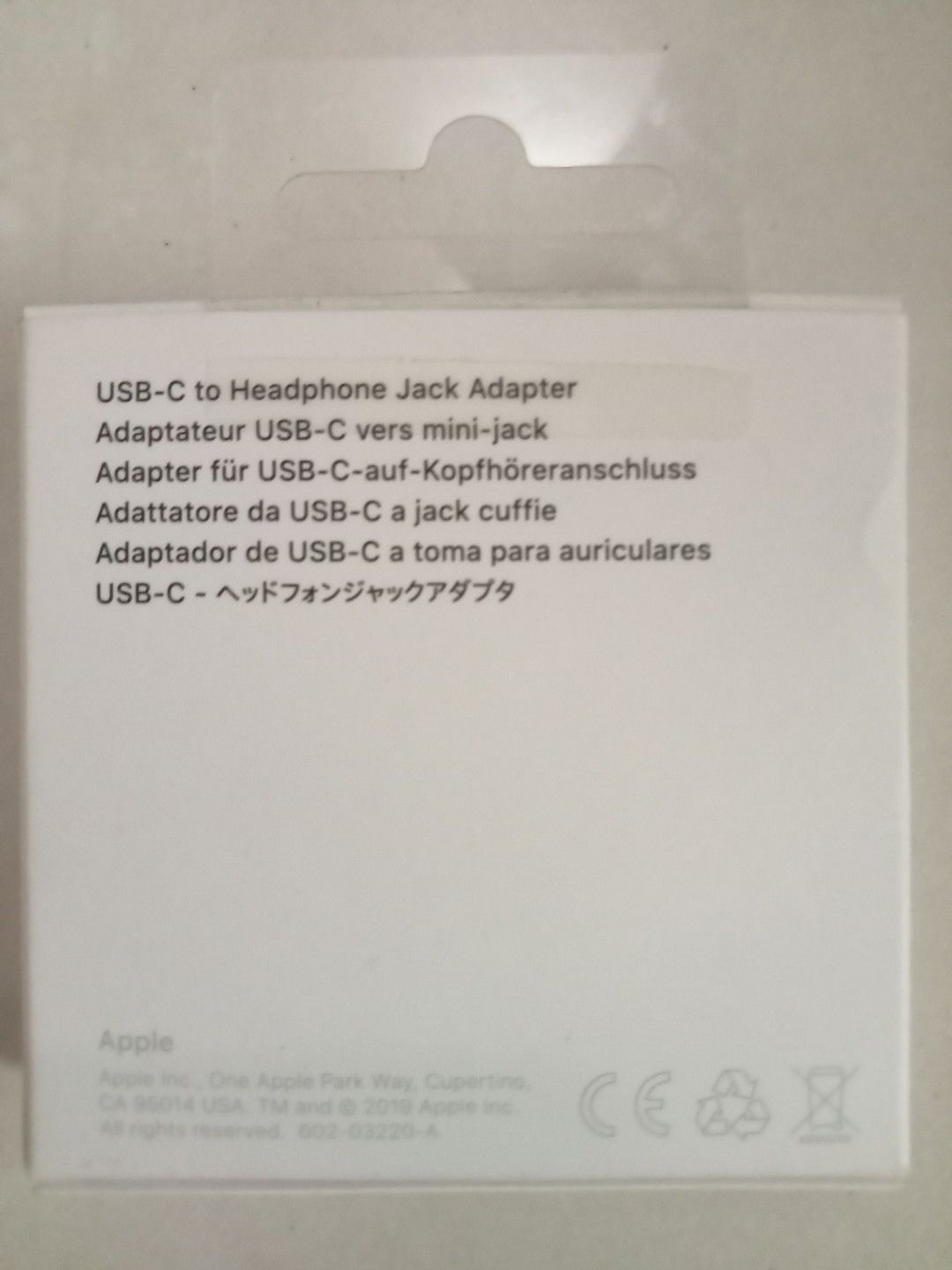 Apple USB-C to Headphone Jack Adapter475744737386178563