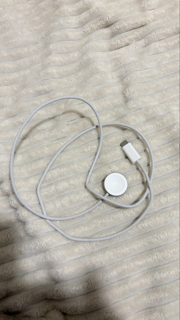 Apple Watch Series 10 46 MM (Category: Wearables & Smart Watches) located in Mandaluyong City. Submitted by shopmeow____ (Listing ID 1442501147, Image 3). Description: - Apple Watch Series 10, 46 MM - Rosegold - Variety of watch bands are included (metal link, fabric, etc.) - Original charging puck and cable - RFS: tamad mag workout 😃.