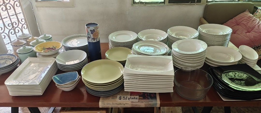 Assorted Ceramic and Porcelain Dinnerware and Serveware