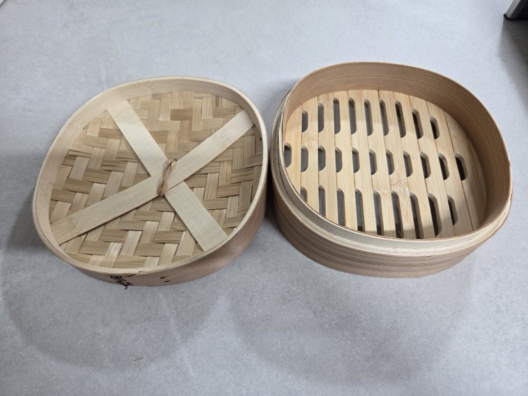 Bamboo Steamer Basket with Lid for Cooking475817615746017281