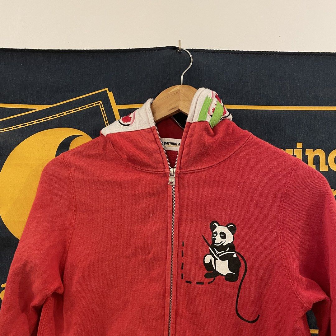 Bape Panda for Women (Category: Others Tops) located in Goa. Submitted by jackedstuff (Listing ID 1442495006, Image 2). Description: No issues Xxs on tag 21 length 17 width.