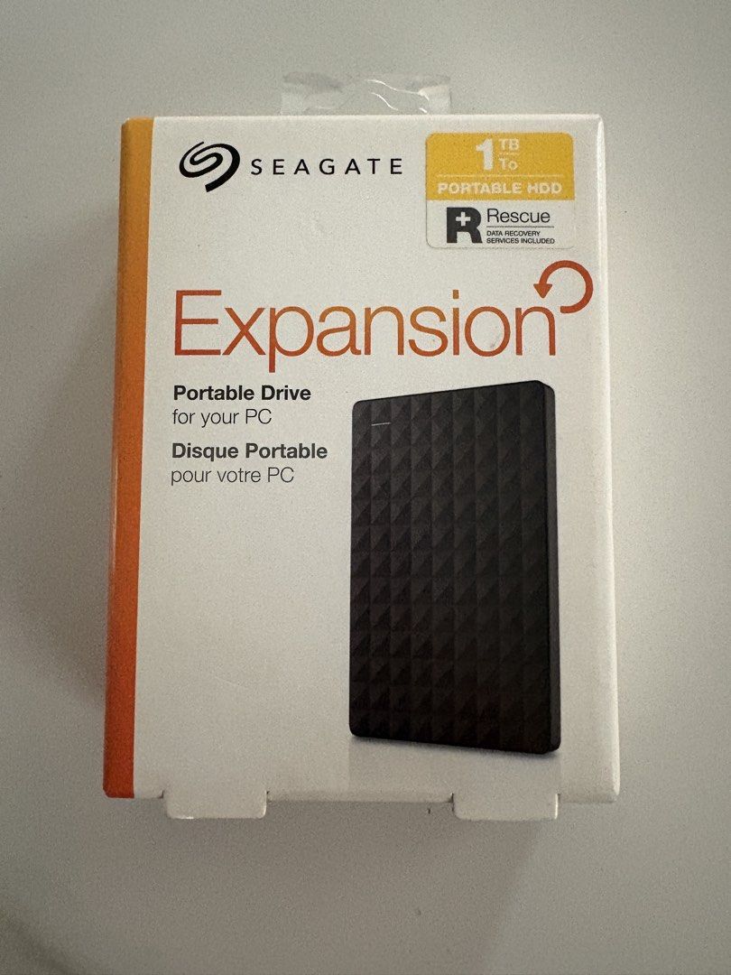 BNIB SEAGATE Expansion 1TB External Portable Storage Drive
