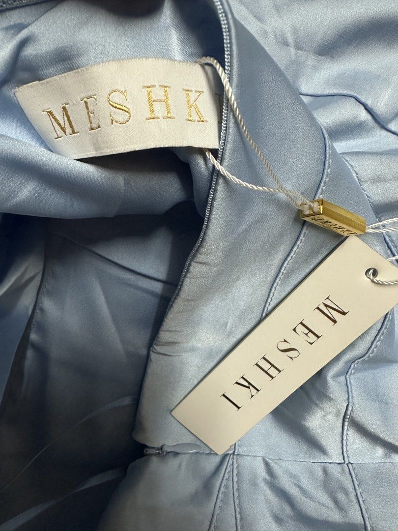 [BNWT] - Meshki Powder Blue Mini Dress (Category: Dresses) located in San Juan City. Submitted by closet_cleanse16 (Listing ID 1442441533, Image 3). Description: .