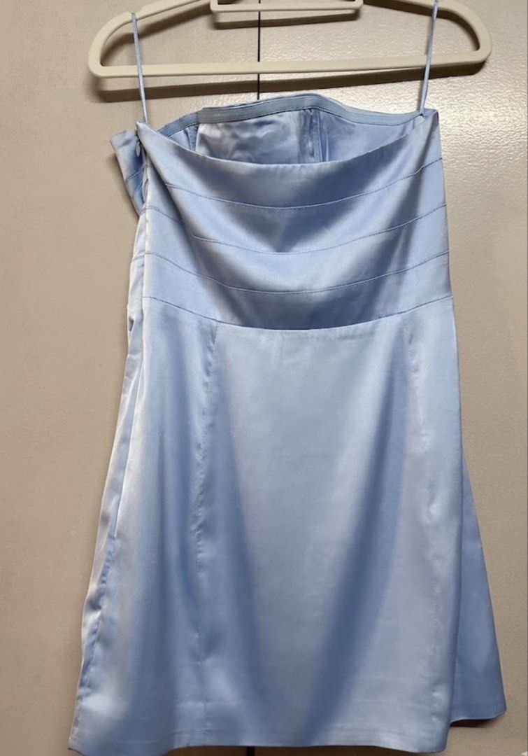 [BNWT] - Meshki Powder Blue Mini Dress (Category: Dresses) located in San Juan City. Submitted by closet_cleanse16 (Listing ID 1442441533, Image 2). Description: .