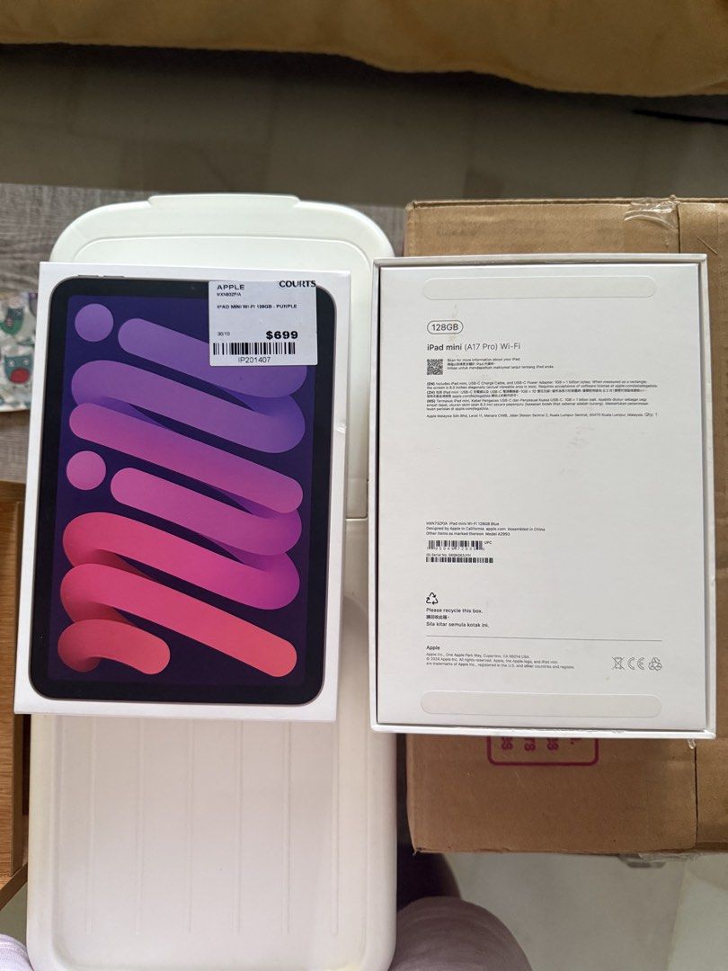 BOX Only IPad Mini A17 Pro488530835417999360