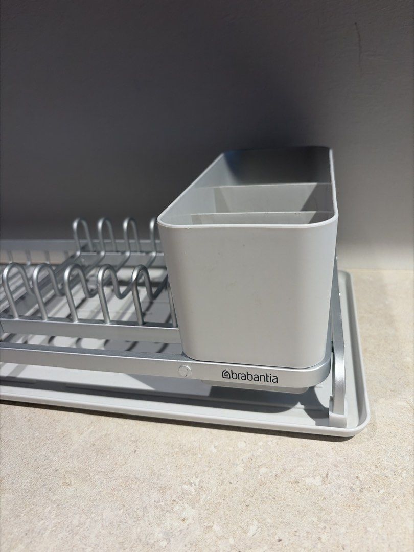 Brabantia Dish Drying Rack with Cutlery Holder475712001923491842