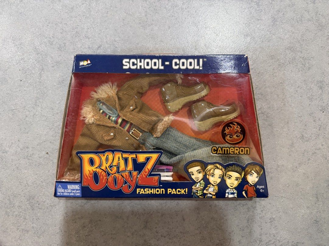 Bratz Boyz Fashion Packs (Category: Kids Toys) located in Manila. Submitted by sellingelly (Listing ID 1442471273, Image 3). Description: 3,500 set of 4 (prio) 900 each Bratz Boyz Fashion Packs - Phys. Ed Funk - School-Cool - Dream Date (SOLD) - Friday Night Fever - Saturday Night Fever {Make reading a habit} [Fixed price/Negotiable]: Negotiable Terms: - Can hold unpaid items for 24 hours only - Strictly no return/refund. Ask all the questions yo