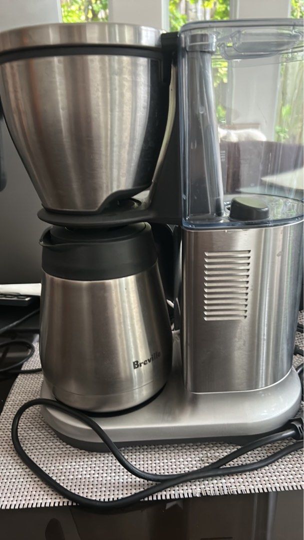 Breville Drip Coffee Maker Precision Brewer Thermal (Category: Coffee Machines & Makers) located in Santa Rosa. Submitted by ysabelle88 (Listing ID 1442513084, Image 2). Description: Breville Drip Coffee Maker - Presets: gold, strong, my brew, pour over, cold brew - MY BREW: allows you to customize bloom time, brew temperature, flow rate - No issues, still in good condition - Won this from a raffle but we already have another coffee machine - Pri