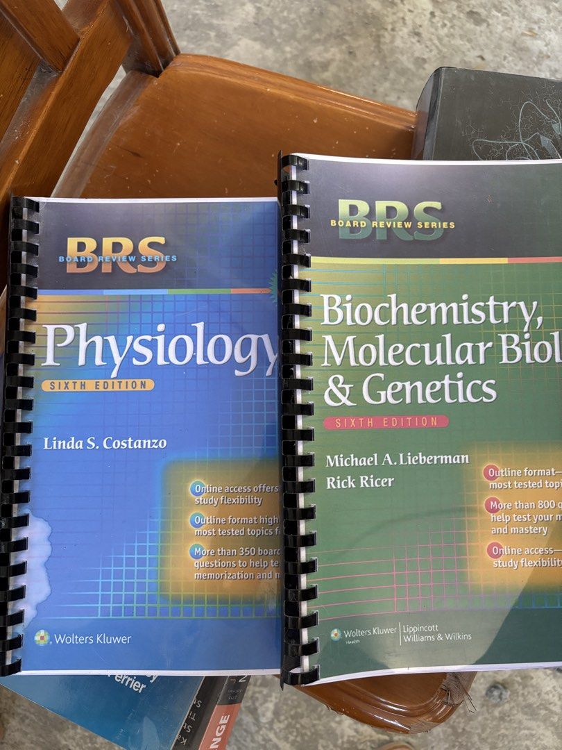 BRS PHYSIOLOGY, BIOCHEMISTRY (Category: Textbooks) located in Baguio. Submitted by maeov (Listing ID 1442348770, Image 1). Description: 100 each Rfs: finished med school.