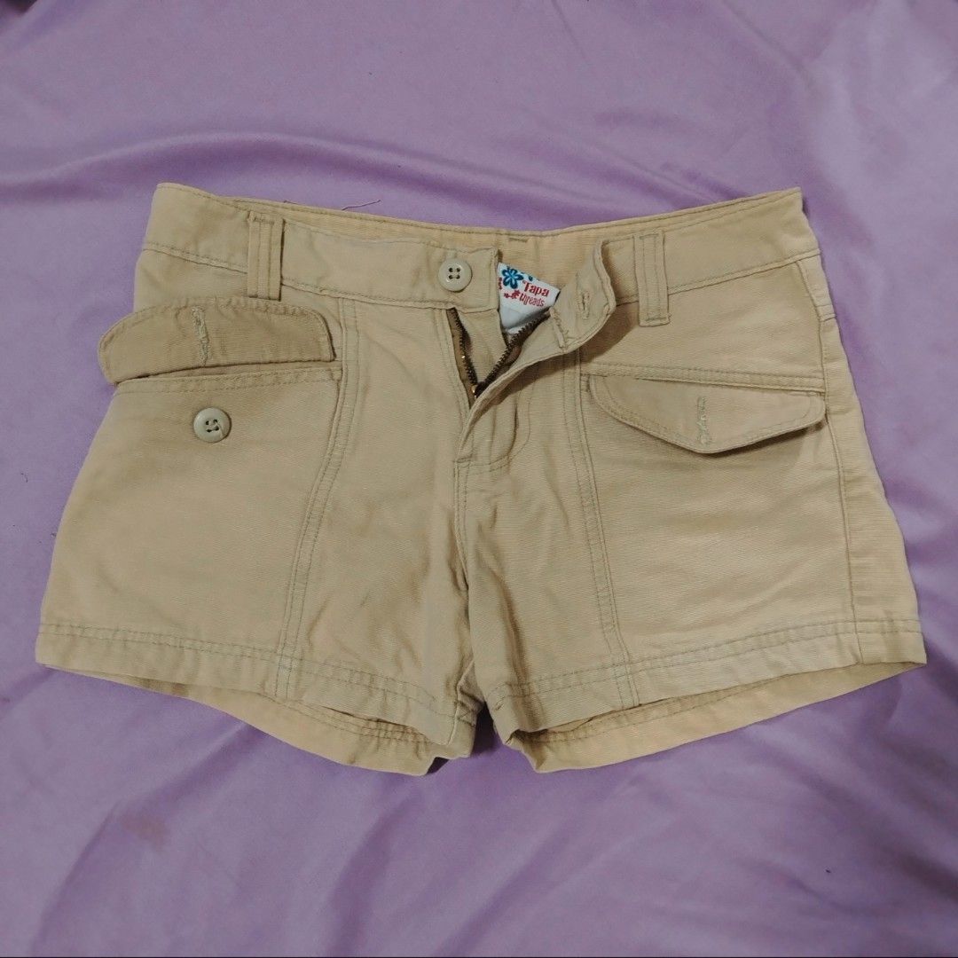 BUNDLE Summer Shorts Y2k / Gyaru / Maximalist (Category: Shorts) located in Manila. Submitted by senz.zz (Listing ID 1442471511, Image 3). Description: ⋆⸜ bought in America and Thailand ⋆⸜ DENIM SHORTS ⋆⸜ 27.5+ inch waist (stretchable) ⋆⸜ 19+ inch leg hole (stretchable) ⋆⸜ 31cm length ⋆⸜ small - medium ⋆⸜ BROWN SHORTS ⋆⸜ 29 inch waist ⋆⸜ 22 inch leg hole ⋆⸜ 28 cm length ⋆⸜ small - semi medium 📍Taguig / Makati.