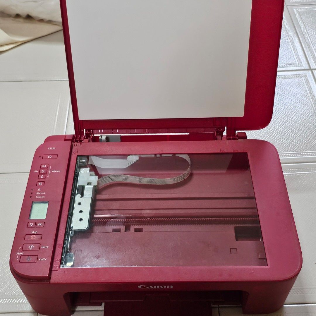 Canon E3370 Printer (Red)475634778254223363