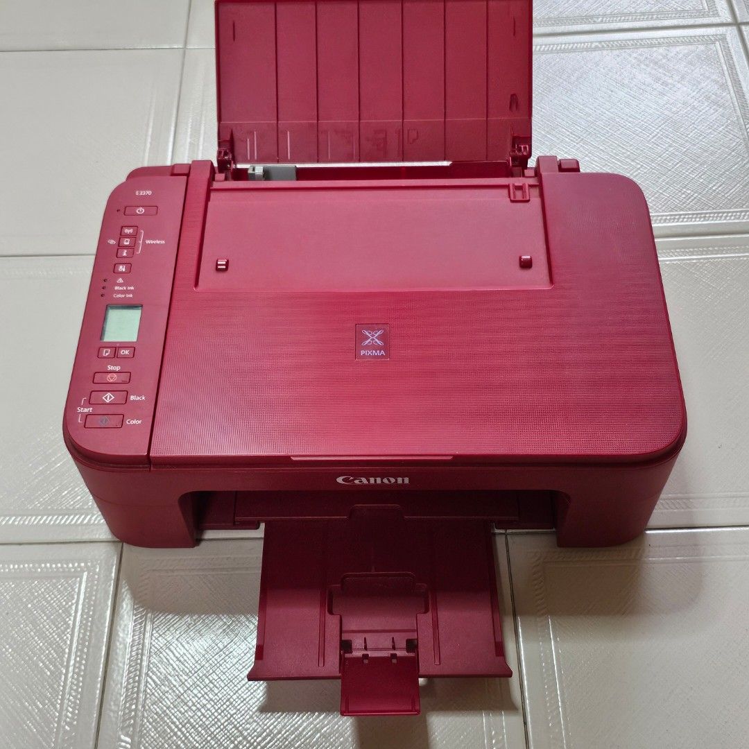 Canon E3370 Printer (Red)475634778254223362