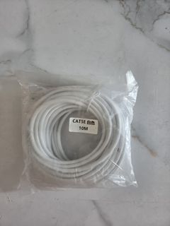 CAT5E White Network Cable, 10 Meters484873823082270720