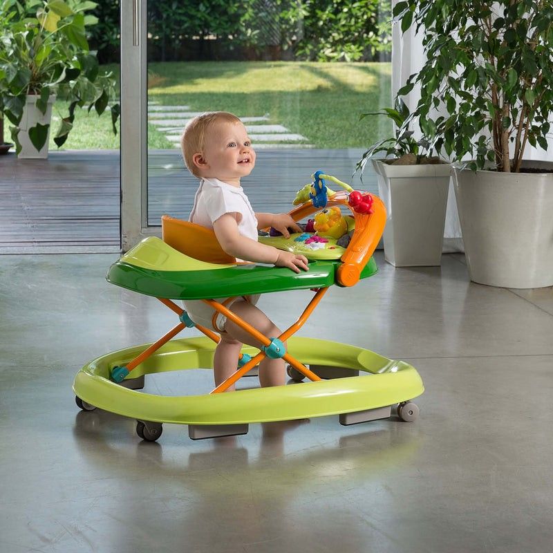 Chicco Baby Walker with Activity Tray (Category: Infant Playtime) located in Mandaluyong City. Submitted by atfaith (Listing ID 1442435300, Image 1). Description: CHICCO Very Durable Walker Missing part is yung mga makukulay na nilalagay sa table. Actual photo sa last slide. No other issues. Lightly used by my son since naglakad na syang mag isa without guide. Selling low. .