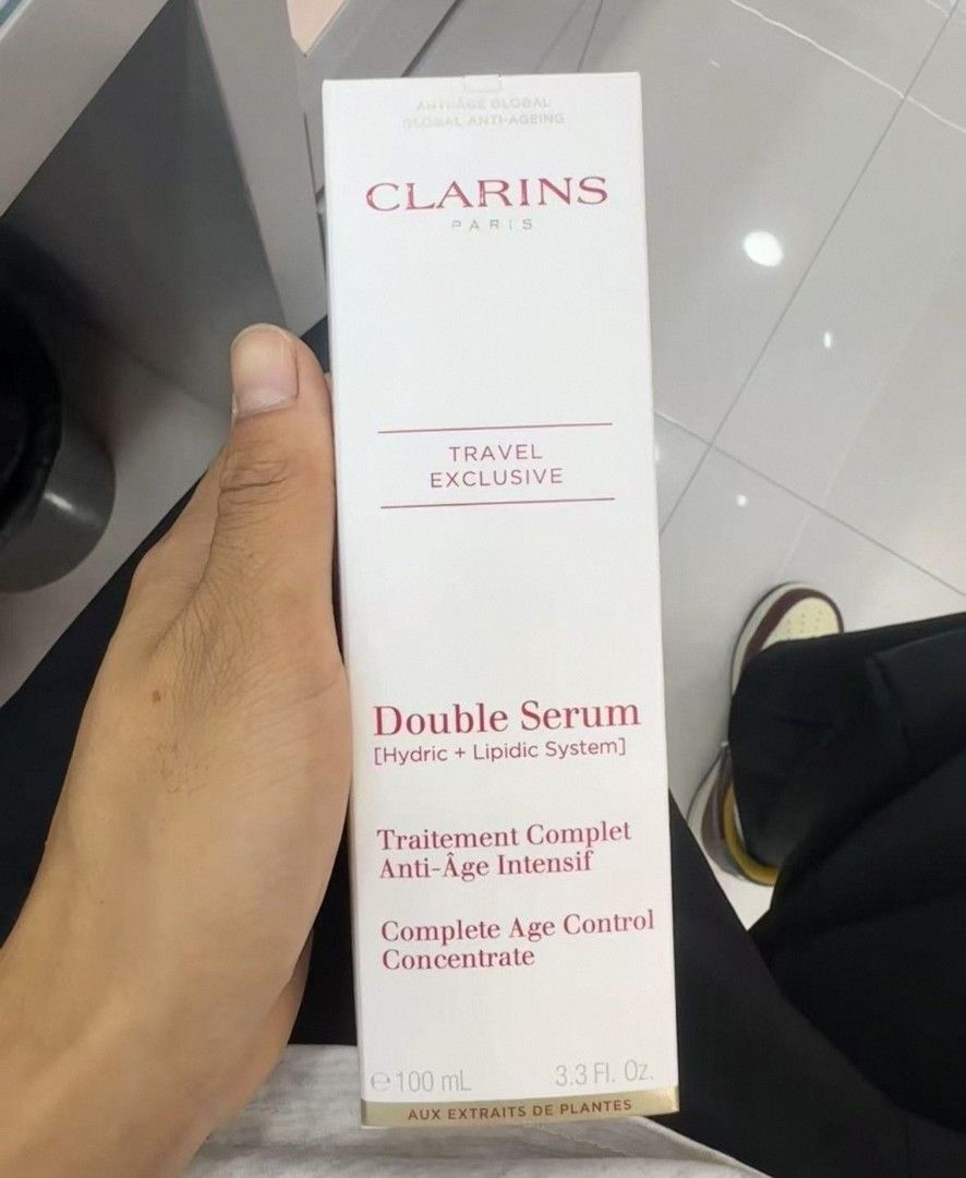 Clarins Double Serum 100ml (Category: Face Care) located in Singapore. Submitted by mistyhudso (Listing ID 1442411331, Image 1). Description: .