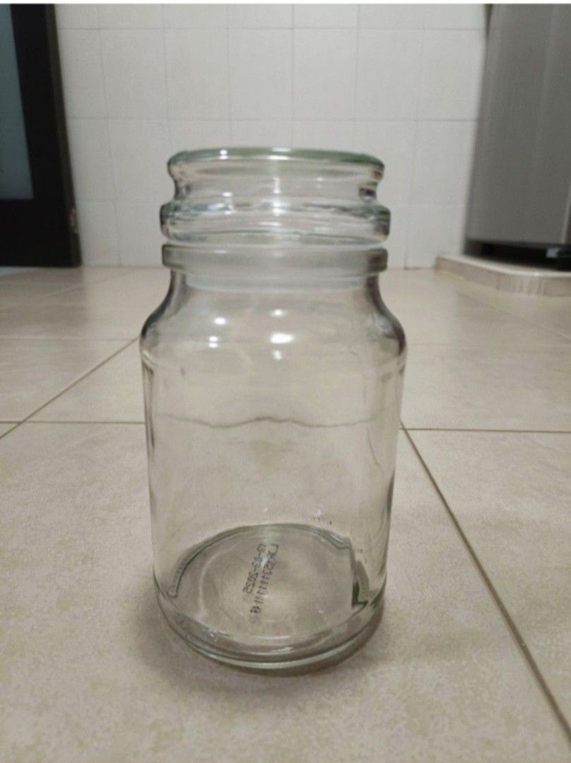 Clear Glass Storage Jars with Lids