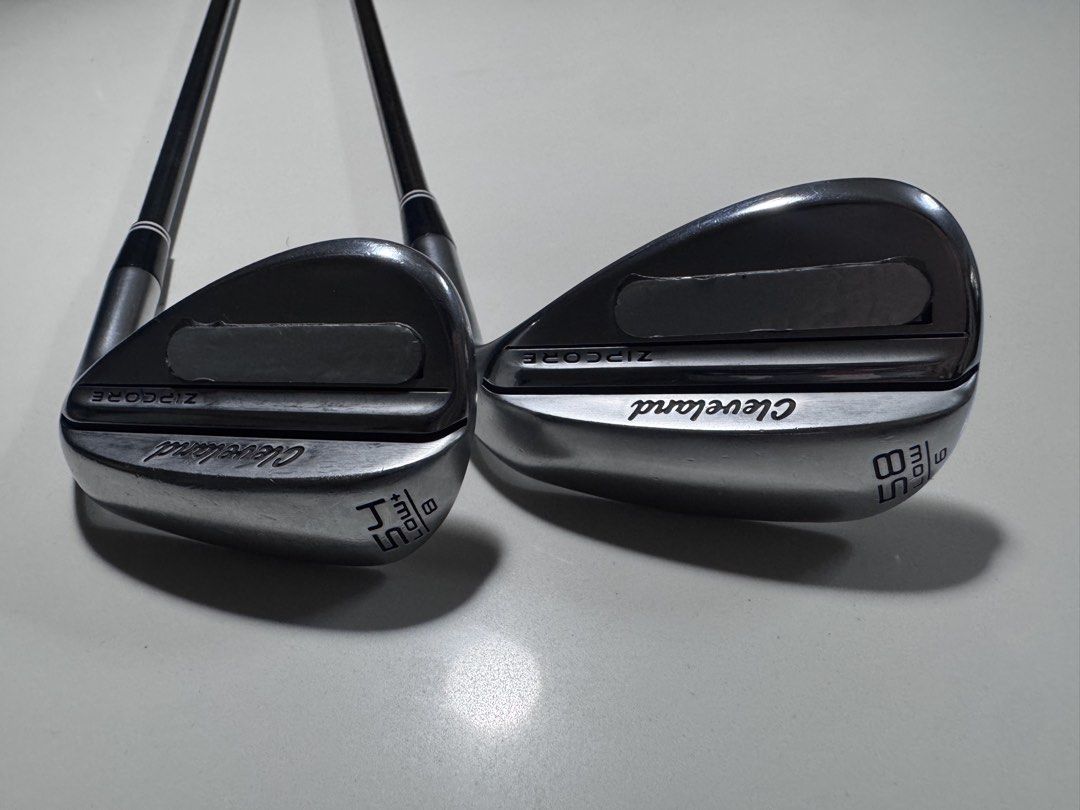 Cleveland RTX 6 54 deg Wedge (Category: Golf) located in Manila. Submitted by phxdls (Listing ID 1442521506, Image 1). Description: Cleveland RTX 6 ZipCore Full-Face Wedge Set ⛳️ 54° Low+ (8° Bounce) ⛳️ 58° Low (6° Bounce) [SOLD‼️] ⛳️ UST Mamiya Recoil Dart F4 (Stiff) Graphite Shafts Clean condition with sharp grooves. Full-face design offers extra confidence on open-face shots, bunker play, and around the greens. Premium wedge setup ready to gam