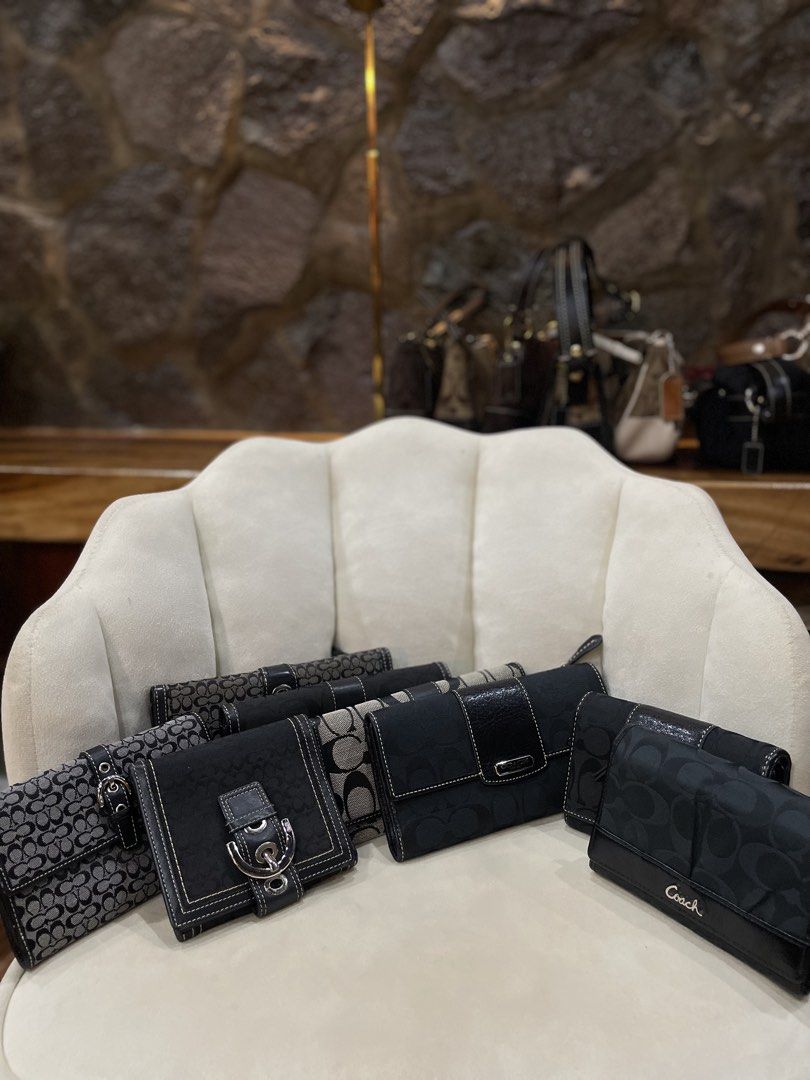 Coach Signature C Monogram Wallets and Coin Purses (Category: Luxury Bags & Wallets) located in Davao. Submitted by ishuh (Listing ID 1442525583, Image 3). Description: vintage coach wallets price range: 2500-5000 .
