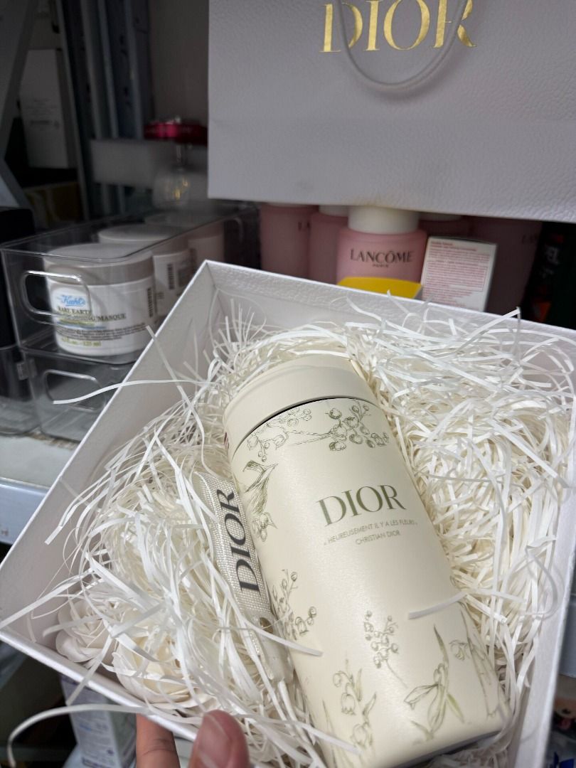 Dior GWP Lily of the Valley Insulated Tumbler BNIB