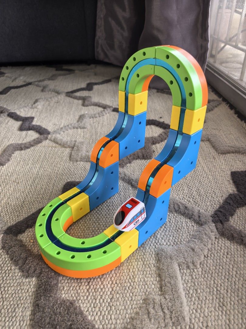 DIY Magnetic Track Train Brand New with Box Same Day Delivery COD (Category: Kids Toys) located in Paranaque City. Submitted by kiddiecaveph (Listing ID 1442364961, Image 2). Description: .