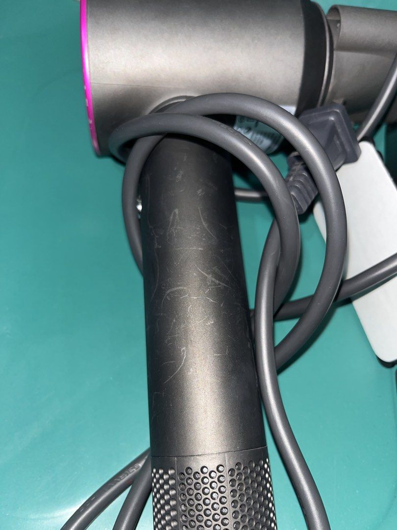 Dr Flash Hair Dryer Blower (Category: Hair) located in Tuguegarao City. Submitted by brokecolstud3nt (Listing ID 1442352190, Image 3). Description: - Color: Dark Grey body with Fuchsia accent - Condition: Works well, has minor scuffs and scratches from normal use (1 yr usage) - Includes: Power cord, plug, blower attachment - original srp @ ₱999 Rfs: need funds atm & appliance is not in use Delivery: Jnt ( Sf to be shouldered by buyer) .