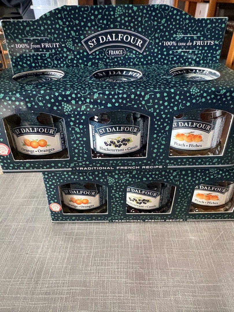 fruit jam (Category: Other Food & Drinks) located in Singapore. Submitted by elludra (Listing ID 1442346021, Image 1). Description: mini size 28g x 6 fast deal, if self collect $5 top up for postage.