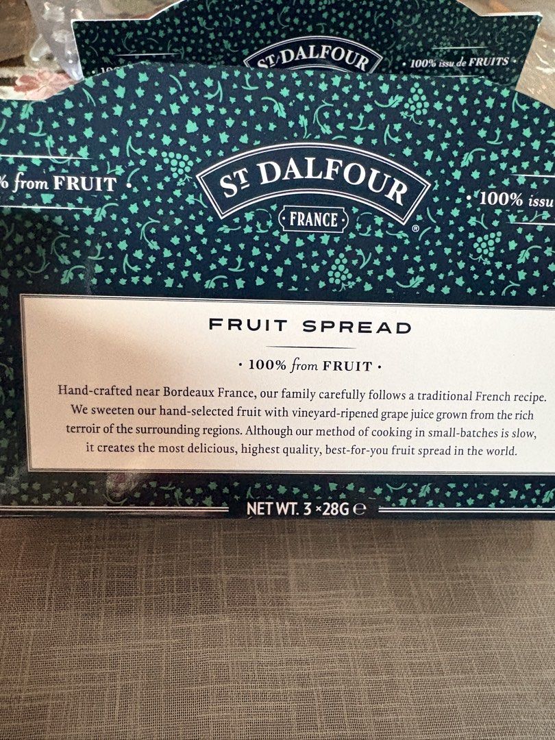 fruit jam (Category: Other Food & Drinks) located in Singapore. Submitted by elludra (Listing ID 1442346021, Image 2). Description: mini size 28g x 6 fast deal, if self collect $5 top up for postage.