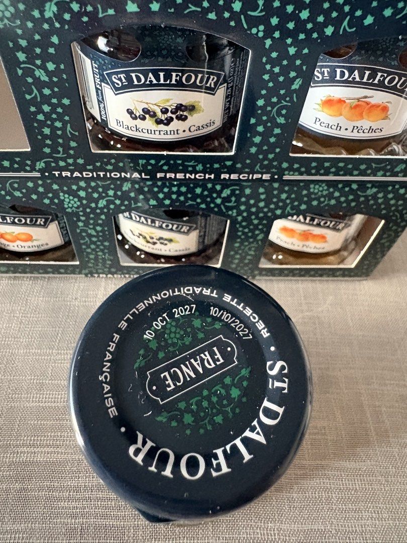 fruit jam (Category: Other Food & Drinks) located in Singapore. Submitted by elludra (Listing ID 1442346021, Image 3). Description: mini size 28g x 6 fast deal, if self collect $5 top up for postage.