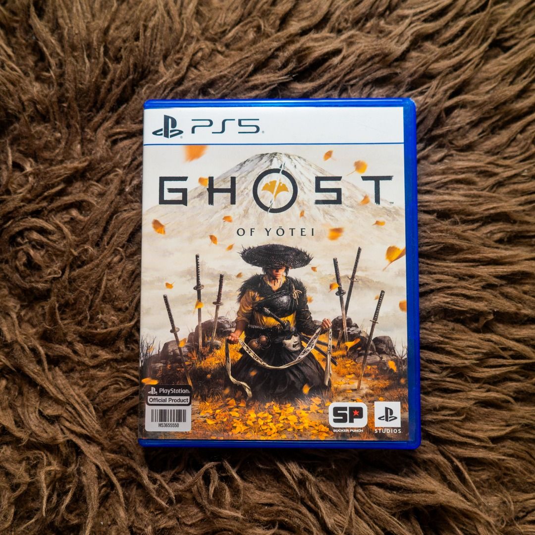 Ghost of Yotei PS5 Game - PS5 (Category: PlayStation) located in Quezon City. Submitted by nnepomuceno03 (Listing ID 1442531749, Image 1). Description: Selling these PS5 games. RFS: Completed the story mode, time for the next player to enjoy..