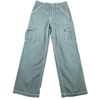 H&M Green Wide Leg Cargo Pants (Category: Jeans) located in Quezon City. Submitted by by.allysa (Listing ID 1442537042, Image 1). Description: can be worn with multiple tops wide leg pants 📍: quezon city 💸: gcash only (payment first) 📦: lalamove or j&t (shipping fee paid by buyer).