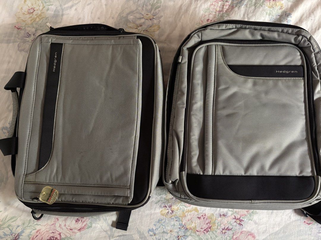 Hedgren Backpack and Laptop bag (Category: Backpacks) located in Quezon City. Submitted by girlanne02 (Listing ID 1442403226, Image 1). Description: Original Hedgren Set of 2 Backpack and laptop bag No butas ONLY ISSUE IS YNG ZIPPER HANDLE WALA NA. Pde lagyan ng replacement nabili online shop .