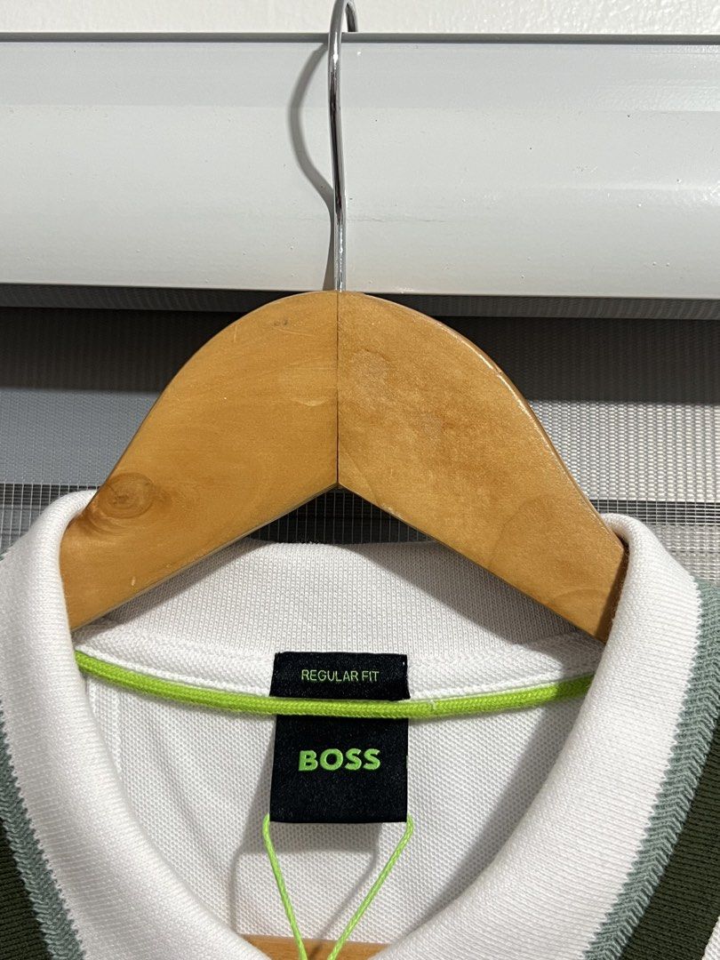 Hugo BOSS Polo Shirt (Category: Tshirts & Polo Shirts ) located in Cavite. Submitted by PRIVATE.Selection (Listing ID 1442514212, Image 3). Description: Hugo BOSS Polo Shirt Size Large W 22 L 29 Brand new w hangtags.