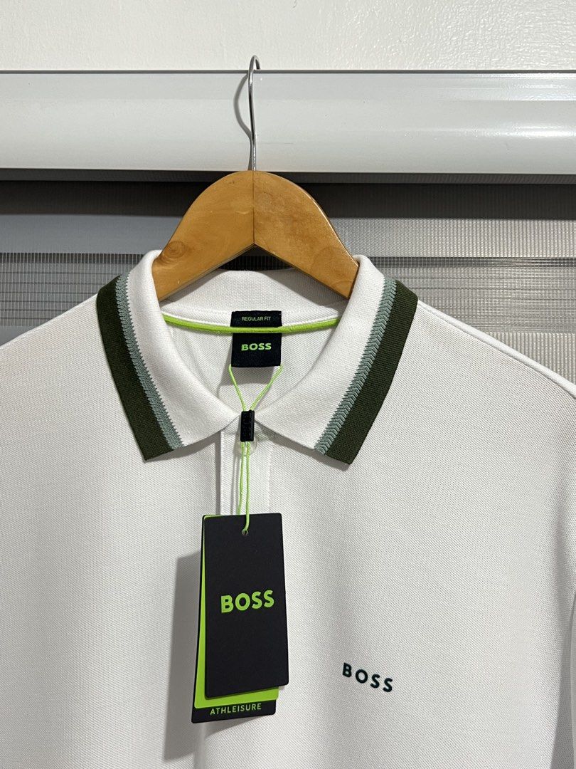 Hugo BOSS Polo Shirt (Category: Tshirts & Polo Shirts ) located in Cavite. Submitted by PRIVATE.Selection (Listing ID 1442514212, Image 2). Description: Hugo BOSS Polo Shirt Size Large W 22 L 29 Brand new w hangtags.