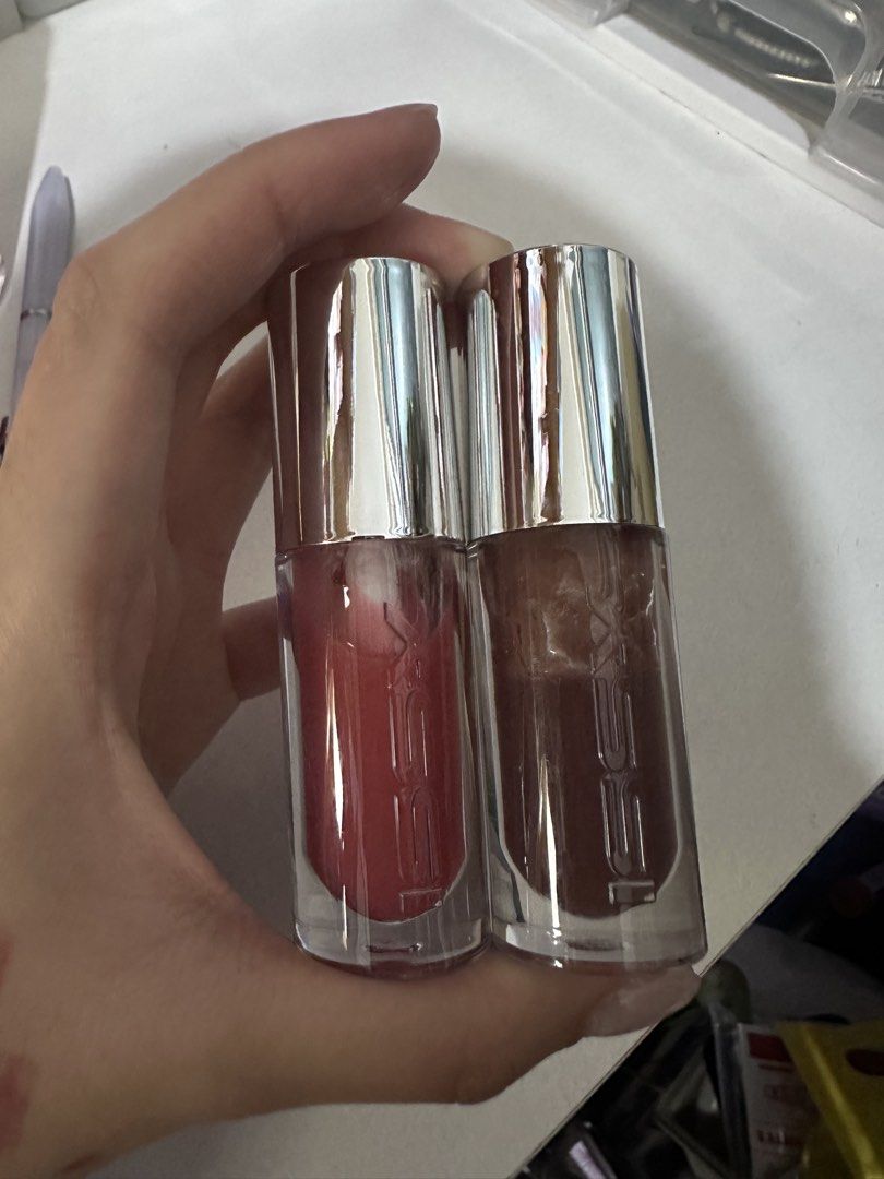 Issy Fat Gloss for 2 [High-Shine Lip Gloss] (Category: Makeup) located in Quezon City. Submitted by rm.declutter (Listing ID 1442515250, Image 1). Description: price for 2 already.