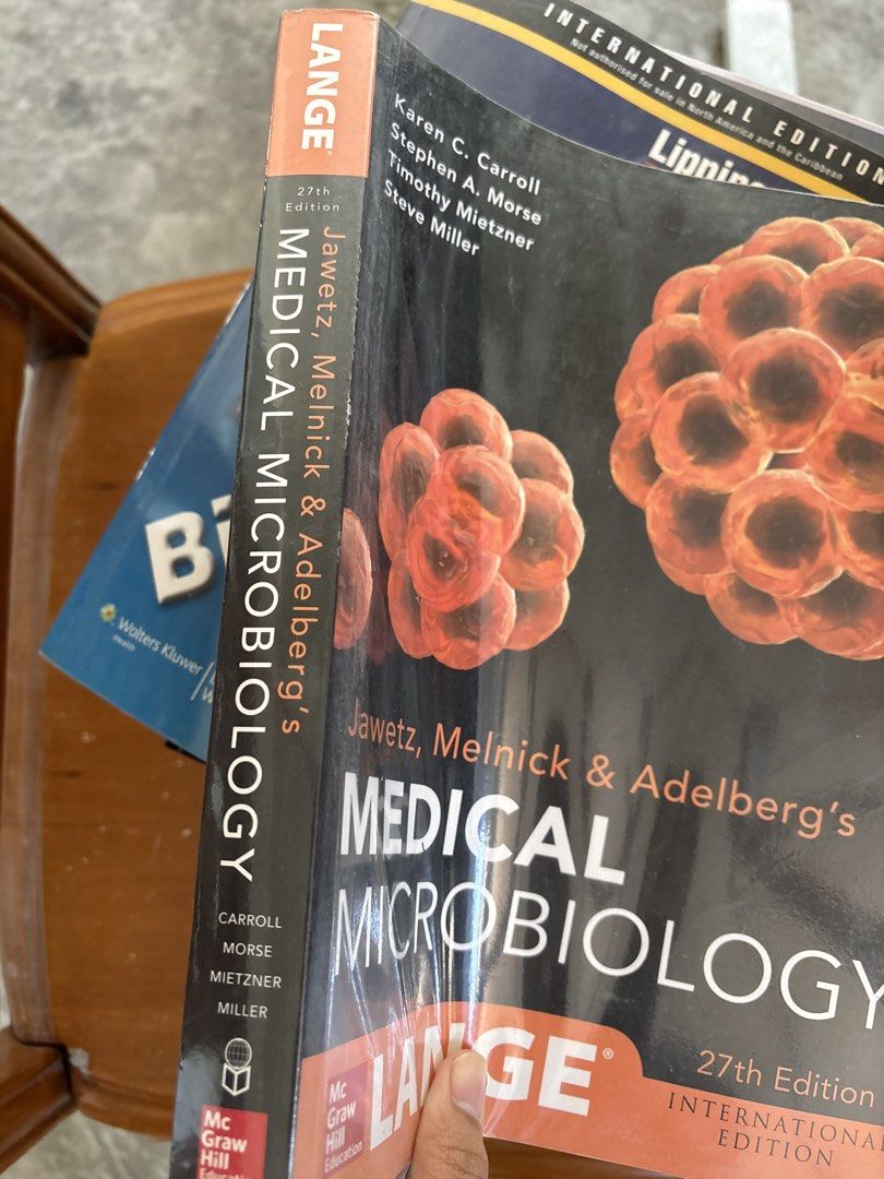 Jawetz Medical Microbiology (Category: Medical Supplies & Tools) located in Baguio. Submitted by maeov (Listing ID 1442349165, Image 2). Description: Sf to be shouldered by buyer.