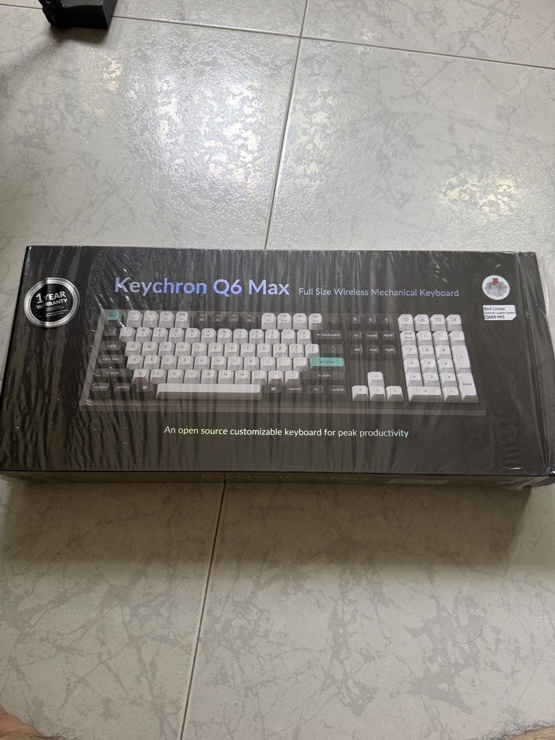 Keychron Q6 Max Wireless Keyboard475387281130792960