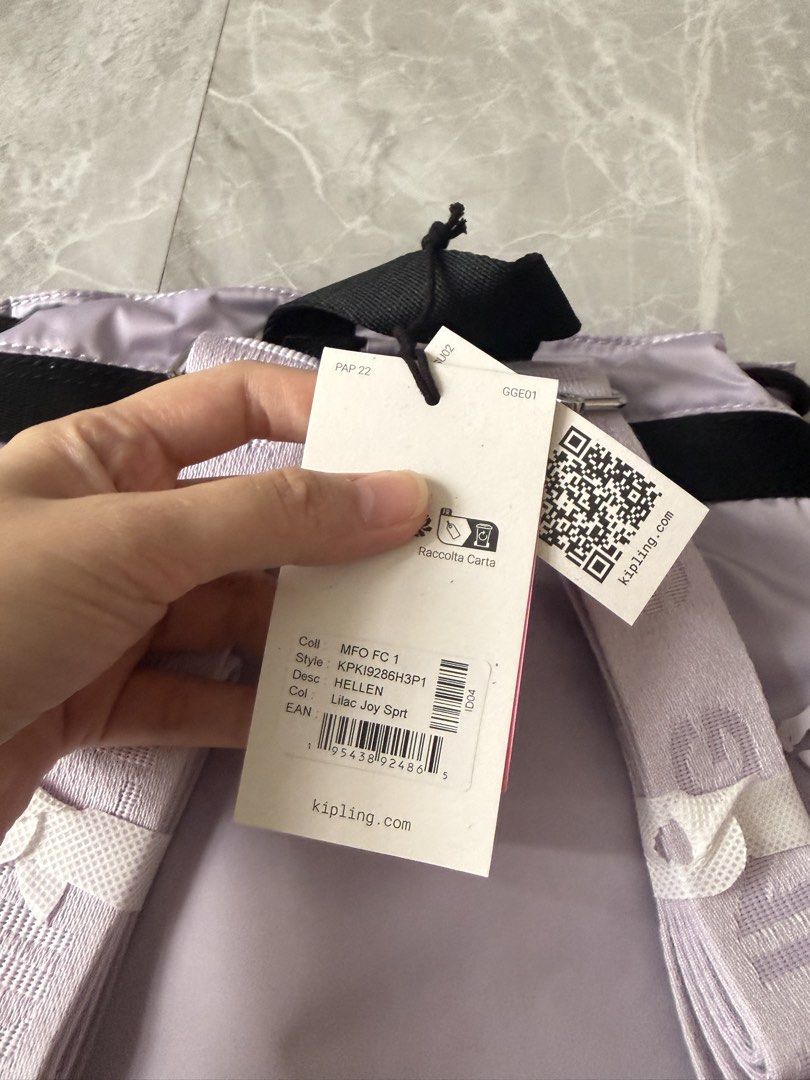 kipling Hellen (Category: Backpacks) located in Valenzuela. Submitted by iamjackee (Listing ID 1442417841, Image 3). Description: Authentic.
