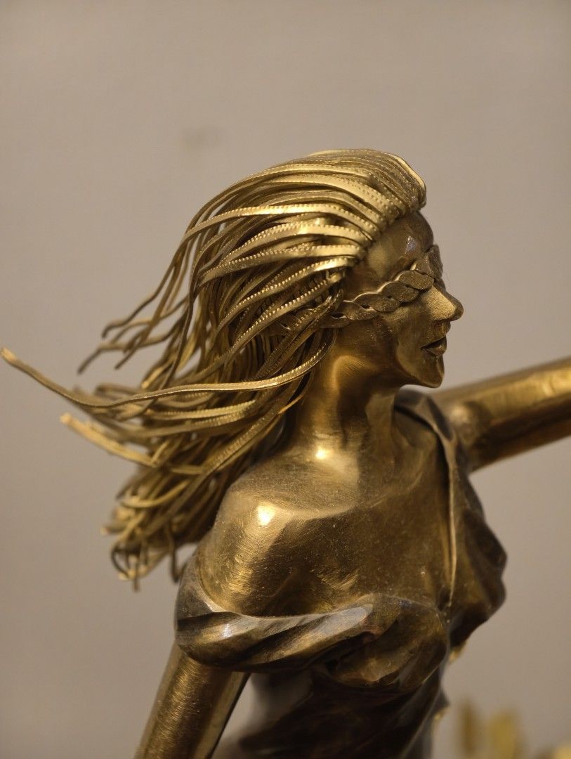 Lady Justice Castrillo Sculpture (Category: Everything Else Others) located in Taguig. Submitted by johntaxpayer (Listing ID 1442464869, Image 3). Description: Lady Justice by Ronald Castrillo (2023) With Certificate of Authenticity Ideal for lawyers, law firms, and government offices.