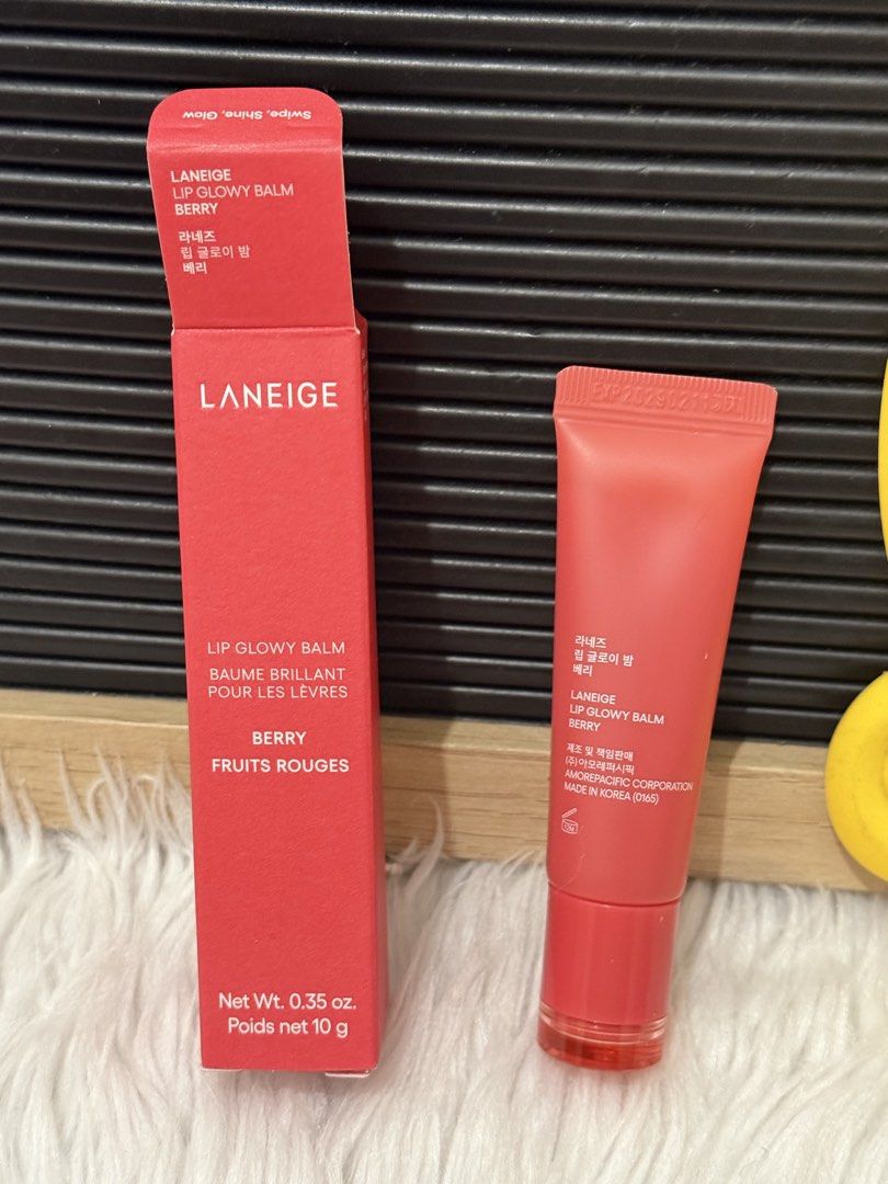 Laneige Lip Glowy Balm Berry (Category: Makeup) located in Quezon City. Submitted by quirksandcurls (Listing ID 1442386129, Image 2). Description: .