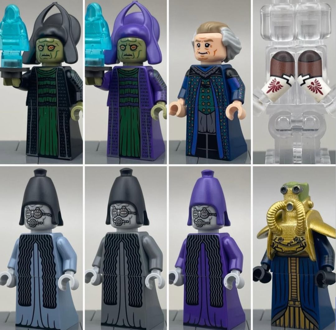 Lego Star Wars: Plo Koon upgrade arms, Chancellor Palpatine, Rune Haako ...