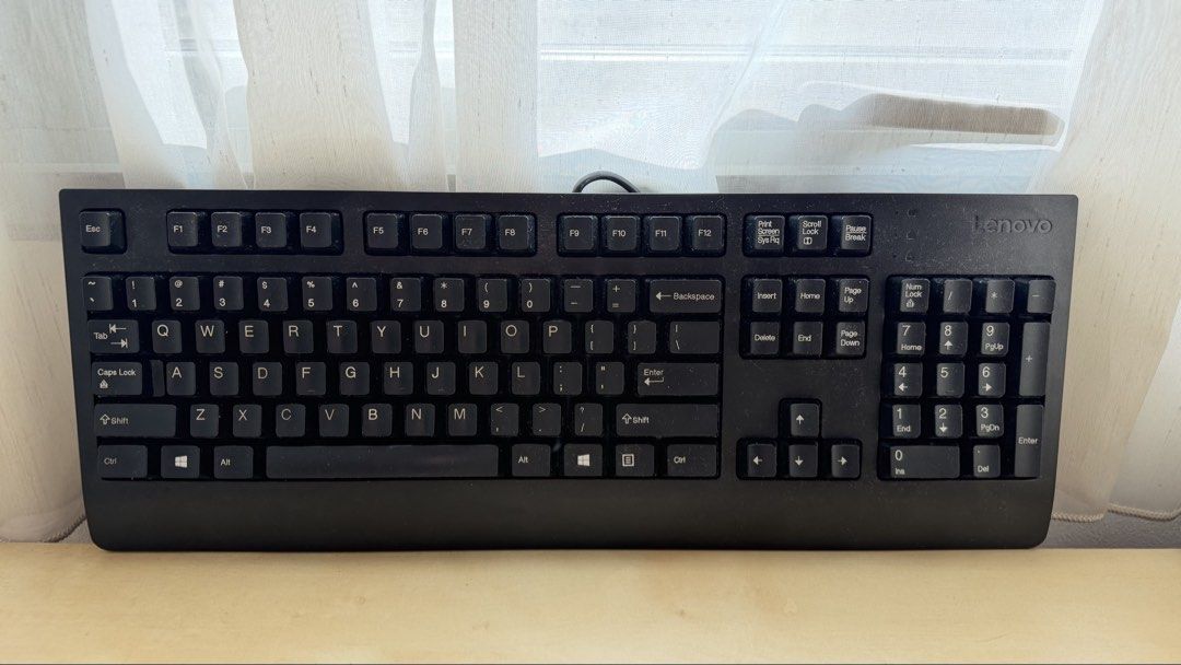 Lenovo Wired Keyboard475629310968473601