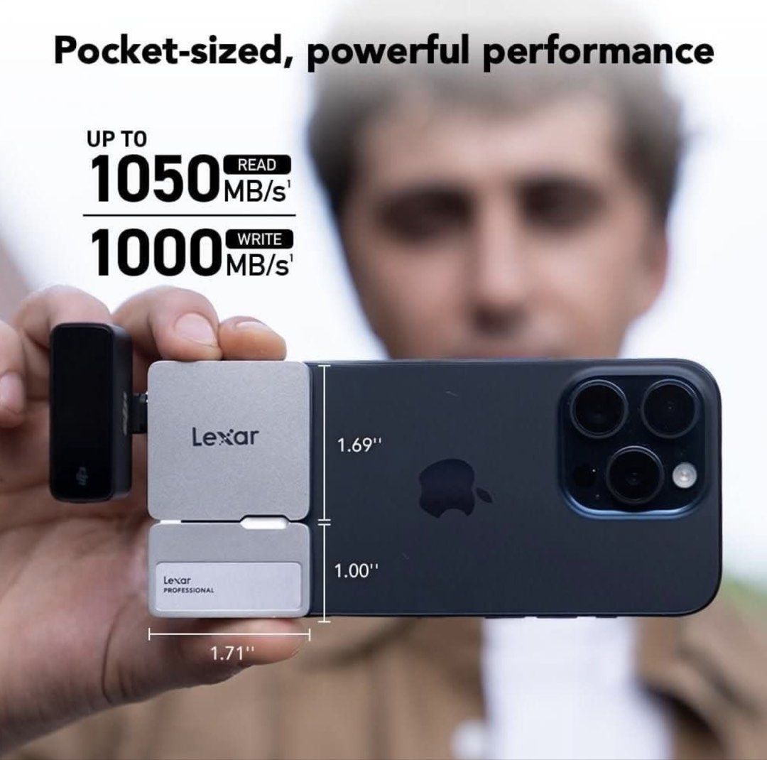 Lexar Professional Go Portable SSD 1TB USB 3.2 Gen2475891254198292482