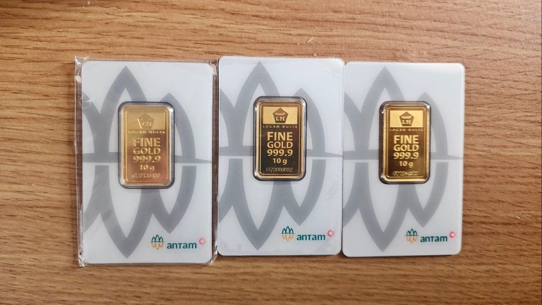 Logam mulia antam (Kategori: Vintage & Antik - Lainnya) berada di Jakarta Pusat. Dikirim oleh evaaah (ID iklan 1442371384, Gambar 1). Deskripsi: ready antam sudah certieye, start 2024-2026 1grm : 2.620.000 5keping 3grm 6.810.000 4keping 5grm 12.200.000 5keping 10grm 25.600.000 10 keping koleksi pribadi...