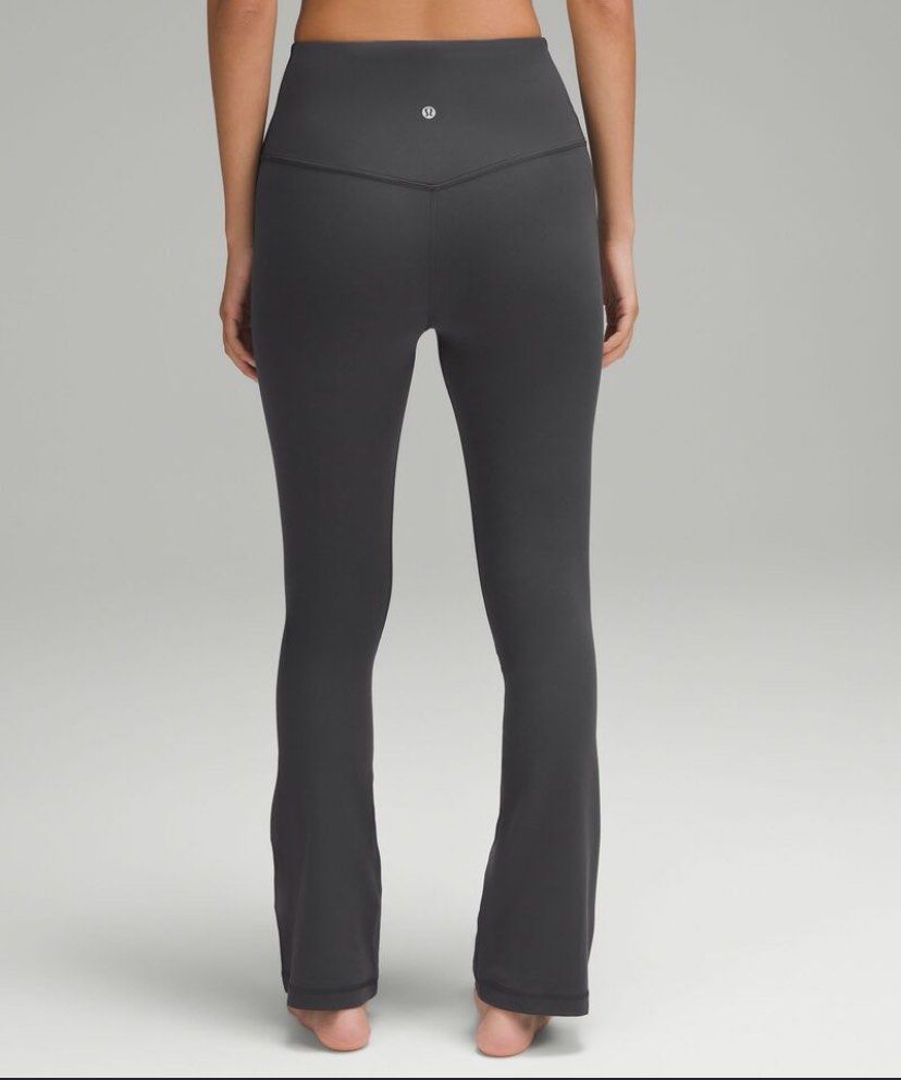 Lululemon | flare pants / womens 28-32 (Category: Activewear) located in Cebu City. Submitted by rarathriftedcb (Listing ID 1442487194, Image 3). Description: Authentic 💯 Lululemon ✅ “Barbie pants” 100+pcs sold Lululemon history • Graphite grey ( SOLD 🚫) Align flare pants Dot 6 on tag 🏷️ Waistline 28-32 Length 37 Midnight black ( SOLD 🚫 ) Groove nulu Dot 6 on tag 🏷️ Waistline 28-32 Length 41 Throwback still ( SOLD 🚫) Wide leg pants Groove n
