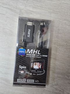 Mars MHL Micro USB to HDMI Adapter Cable485602023116656640