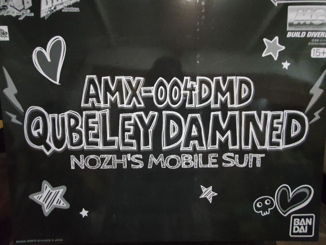 MG Qubeley Damned Pbandai (Category: In-Game Products) located in Manila. Submitted by gimsamonte (Listing ID 1442523664, Image 1). Description: MOP: Landbank, Lalamove COD if 2k below, Gcash, Spay Shipping via Lalamove or JRS if outside Manila. Meet ups: UP Technohub(+30), Ever Gotesco(+30), Puregold Commonwealth, TOTAL Commonwealth, Sm North(+60), Megamall(+60), Centris (+40), SM Makati/ Glorietta(+80), SM Fairview (+60).