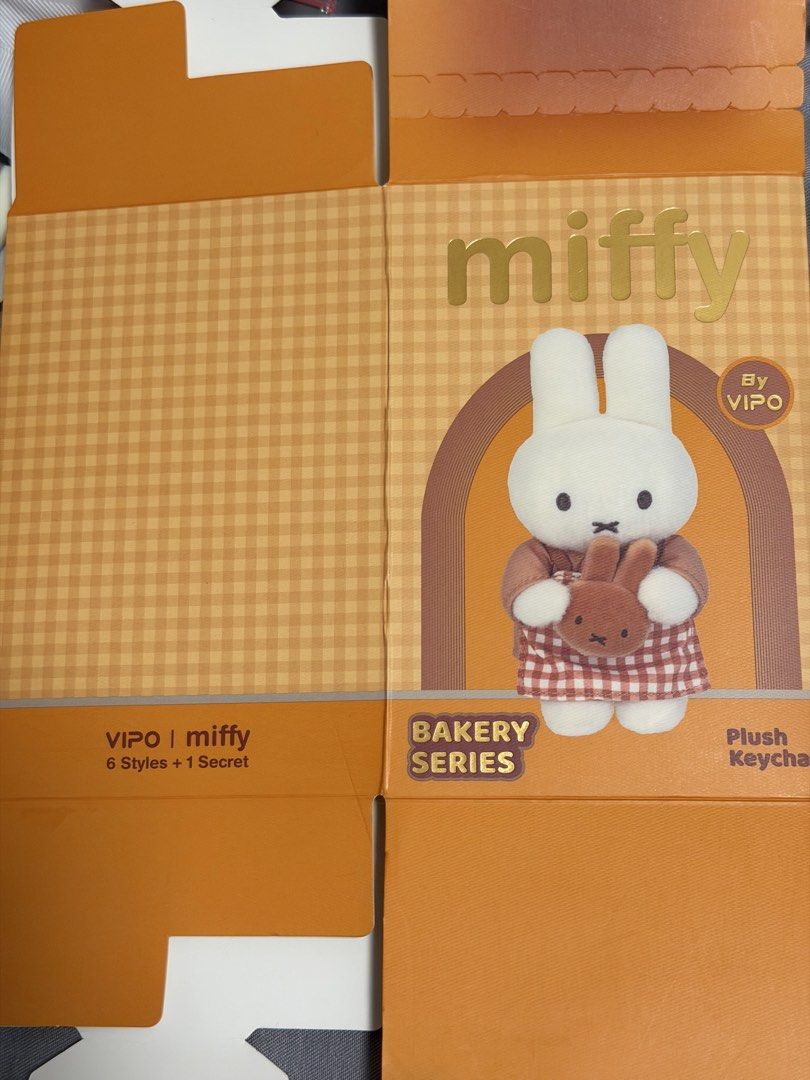 Miffy Bakery Series Plush Keychain - Donut (Category: Plushies & Soft Toys) located in Manila. Submitted by jnndeclutter (Listing ID 1442488082, Image 3). Description: - Miffy Plush Keychain - Bakery Series - Donut Design - Super cute and collectible - Includes keyring - Ideal for decorating bags or keys - Original packaging included Miffy with Donut Bought from HK Unsealed Flat box Can trade to Coffee or Bun.