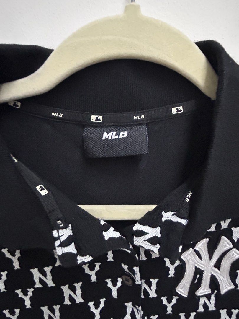 MLB black and white monogram mini polo dress (Category: Dresses) located in San Juan City. Submitted by thelyst (Listing ID 1442522484, Image 2). Description: 🏷️ brand: mlb 🌈 color: black and white ✨ monogram mini polo dress ✨ perfect for dates and weekend trips 💰 price: 100 📍place of origin: vietnam 📏 measurements: xs | L 32.5in | W 15.5in 🧾 mode of payment: gcash 🚚 mode of delivery: j&t express (standard) lalamove (same-day).